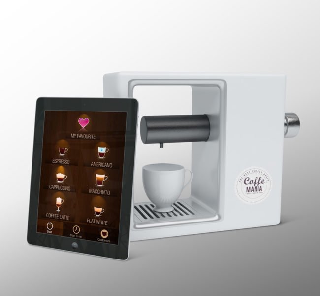 Coffee Machine User Interface for mobile devices