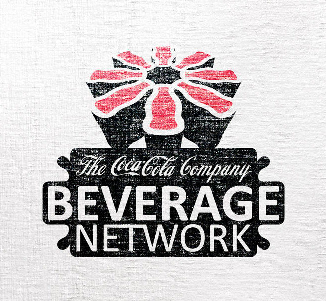 Coca-Cola Company Beverage Network Logo Design